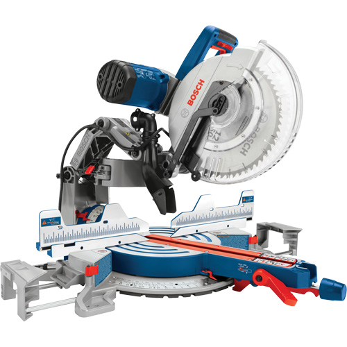 Scie &agrave; onglets coulissante &agrave; double biseau, 12", 15 A, 120 V Industrial Sales