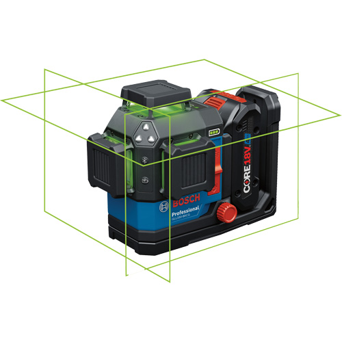 360 Connected Green-Beam Three-Plane Leveling and Alignment Laser Industrial Sales