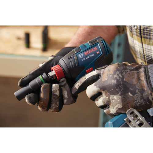 Two-In-One Bit/Socket Impact Driver/Wrench Kit, 1/2", 1800 in-lbs. Max. Torque, 18 V, Lithium-Ion Industrial Sales