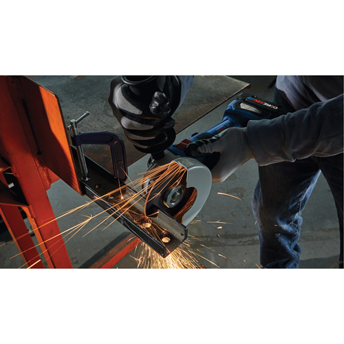 Brushless Angle Grinder with Slide Switch, 4-1/2" Wheel, 18 V Industrial Sales