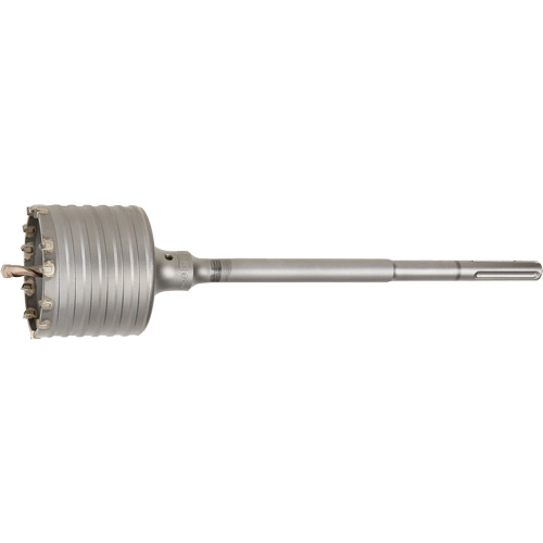 Foret-tr&eacute;pan pour marteau perforateur, 4", Profondeur de la coupe de 17" Industrial Sales