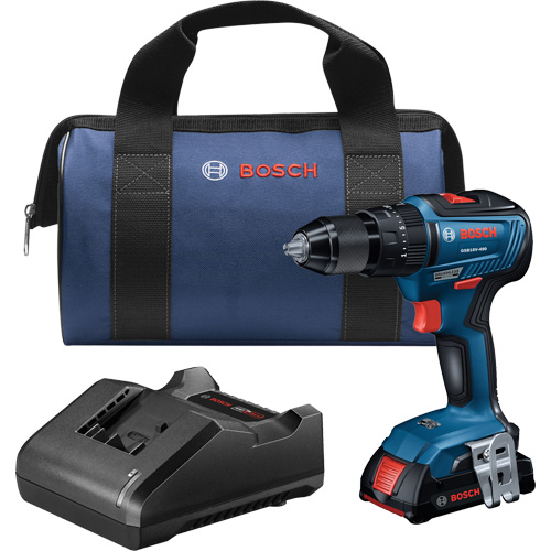 EC Brushless 1/2 In. Hammer Drill/Driver Kit, 1/2" Chuck, 18 V Industrial Sales