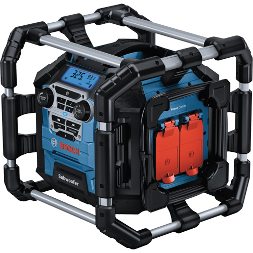Radio de chantier avec Bluetooth 5.0 et station dalimentation, Lithium-ion, 18 V Industrial Sales