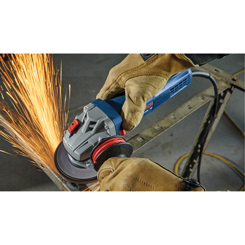 Rectifieuse angulaire ergonomique, 4-1/2", 120 V, 10 A, 11000 Tr/min Industrial Sales
