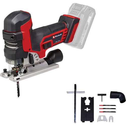 Professional Variable Speed Cordless Jigsaw with Barrel Grip (Tool Only), 18 V, Lithium-Ion, 0-3500 SPM, 1-1/32" Stroke Length Industrial Sales