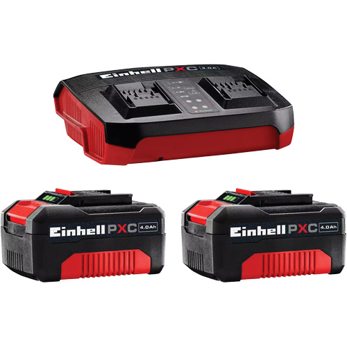 PXC Battery & Charger Starter Kit, Lithium-Ion, 18 V, 4 Ah Industrial Sales