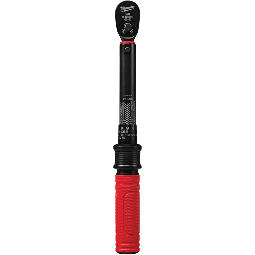 Torque Wrench, Click, 3/8" Square Drive, 5.6 - 28.2 N.m/50 - 250 in-lbs Industrial Sales