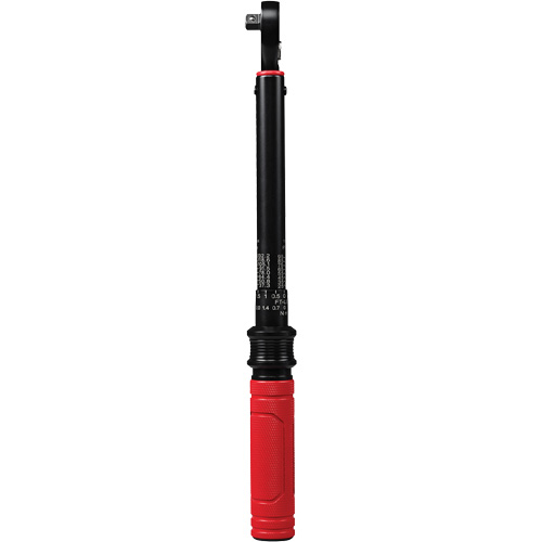 Torque Wrench, Click, 3/8" Square Drive, 20 - 100 in-lbs/27.1 - 135.6 N.m Industrial Sales