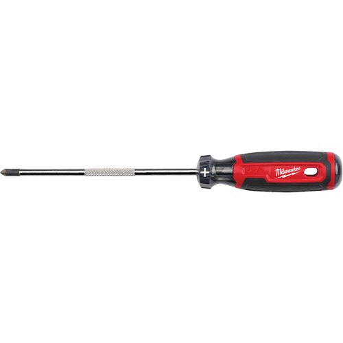 Tournevis Phillips, #2, 10-3/5" l, Prise Coussin&eacute;e Industrial Sales