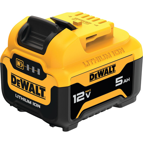 MAX* Battery, Lithium-Ion, 12 V, 5 Ah Industrial Sales