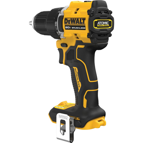 ATOMIC COMPACT SERIES MAX* Brushless Cordless Drill/Driver (Tool Only), Lithium-Ion, 20 V, 1/2" Chuck Industrial Sales
