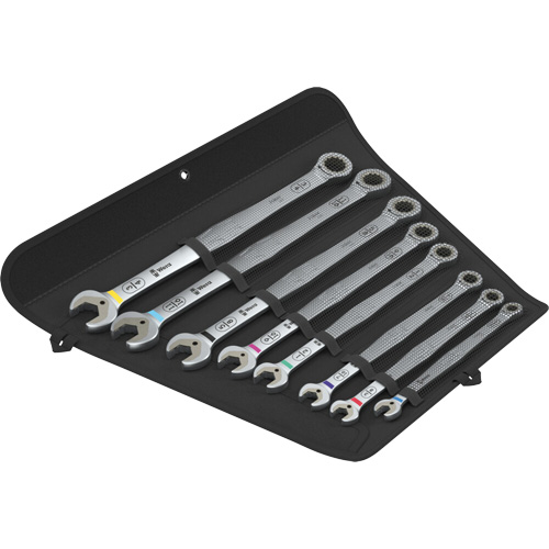 Joker 8 Spanner Set, Ratcheting Combination, 8 Pieces, Imperial Industrial Sales