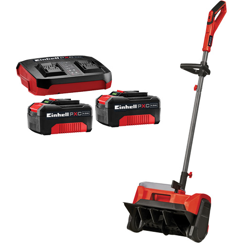 Ensemble pelle &agrave; neige sans fil 36 V avec batteries et chargeur, Largeur de 16" (40,64 cm) Industrial Sales