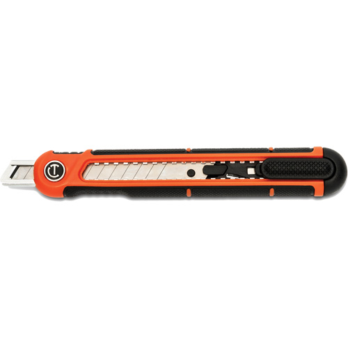 9mm Snap Off Blade Retractable Knife, Steel, Plastic Handle Industrial Sales