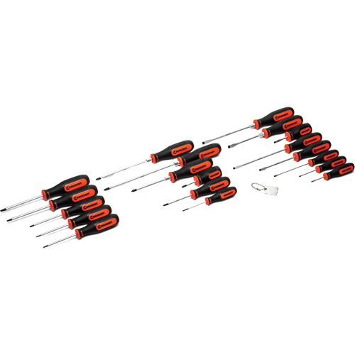 Dual Material Screwdriver Set, 20 Pcs. Industrial Sales