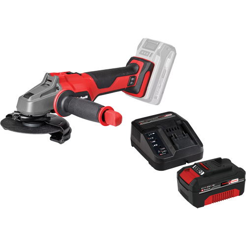 Professional Cordless Angle Grinder with 4Ah PXC Battery & Charger Starter Kit, 5" Wheel, 18 V Industrial Sales