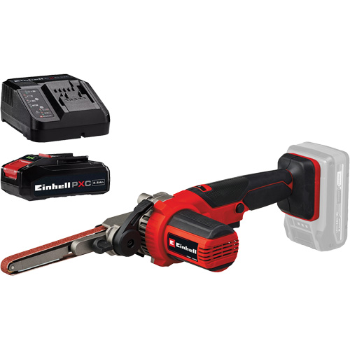 Cordless 18" File Belt Sander with 2.5Ah PXC Battery & Charger Starter Kit Industrial Sales