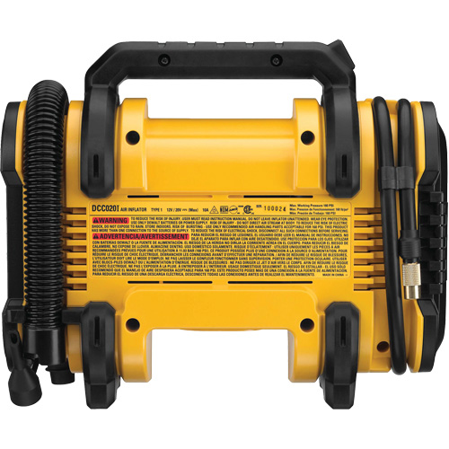 20V MAX Corded/Cordless Air Inflator (Tool Only), Electric Industrial Sales