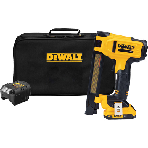 Ensemble d'agrafeuse sans fil pour c&acirc;ble 20VMAX, Agrafes 1" Industrial Sales