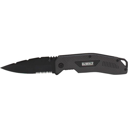 Heavy-Duty Pocket Knife, Carbon Fibre Handle Industrial Sales