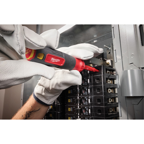 2-in-1 1000V Insulated Flip Shank Multi-Bit Screwdriver, 8-4/5" L, Cushion Grip Handle Industrial Sales