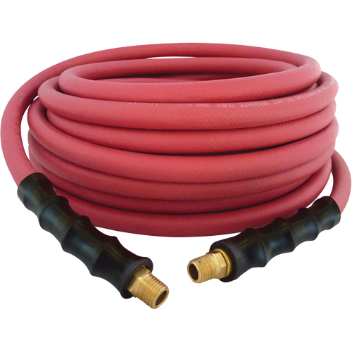 MAXPRO Rubber Hose, Air/Water, EPDM Rubber/Polyester, 3/8" dia. x 50', 300 psi, 1/4 NPT Industrial Sales