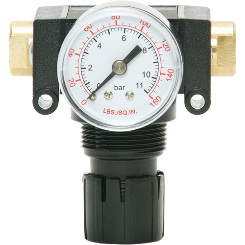 D&eacute;tendeur &agrave; piston en ac&eacute;tal MODULAIR 200, 1/4" NPT, PSI max. de 150 psi, Canalisation/Modulaire Industrial Sales