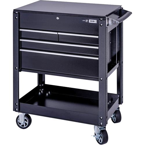 Chariot de service robuste JTC-30194, 4 tiroirs, 20-1/2" lo x 35" la x 40-1/2" h Industrial Sales