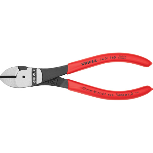High Leverage Diagonal Cutting Pliers, 6-1/4" L Industrial Sales