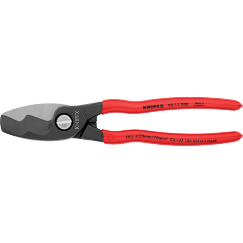 Cable Shears with Twin Cutting Edges, 8" Industrial Sales