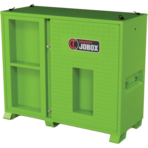 Onsite PPE Storage Cabinet, Steel, High-Visibility Lime Green Industrial Sales