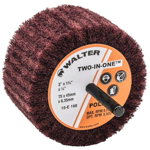 Meule &agrave; lamelles abrasives Two-In-One Industrial Sales