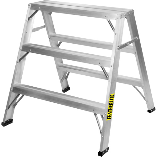 Chevalet de sciage industriel, 3' ha x 33,3125" la x 31,50" pr, Capacit&eacute; de 300 lb, Aluminium Industrial Sales