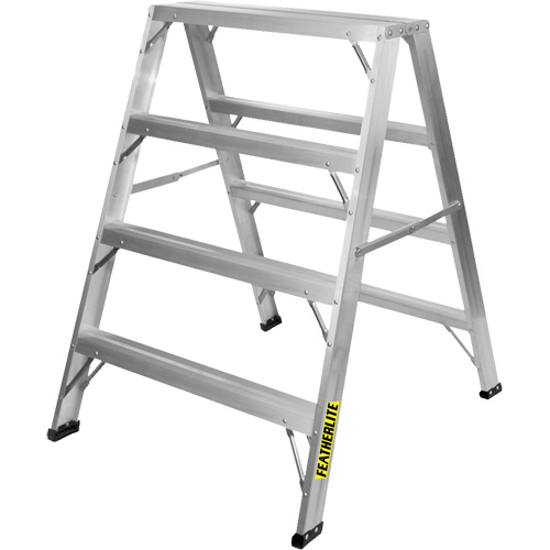 Chevalet de sciage industriel, 4' ha x 34,6875" la x 39,50" pr, Capacit&eacute; de 300 lb, Aluminium Industrial Sales