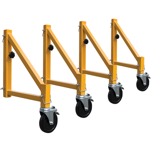 Mobile Work Scaffolding - Maxi Square Steel Scaffolding Accessories, Outrigger, 19-1/4" W x 24" H Industrial Sales