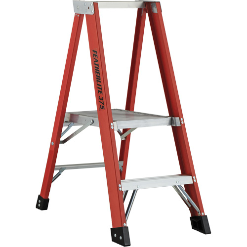 Industrial Extra Heavy-Duty Platform Stepladder (6500 AA Series), 4', 375 lbs. Cap. Industrial Sales