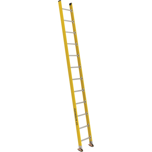 Industrial Extra Heavy-Duty Straight Ladders (5600 Series), 12', Fibreglass, 375 lbs., CSA Grade 1AA Industrial Sales