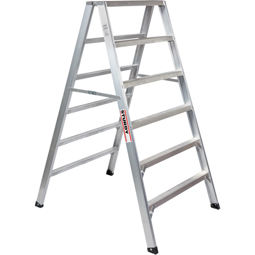 Chevalet de sciage, 6' ha x 30" la x Capacit&eacute; de 300 lb, Aluminium Industrial Sales