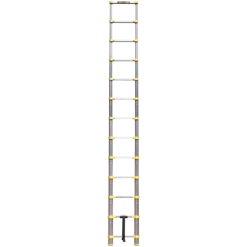 Telescopic Ladder, 3' - 12', Aluminum, 250 lbs. Capacity, Type 1 Industrial Sales