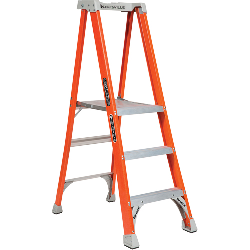 Industrial Heavy-Duty Pro Platform Stepladders (FXP1700 Series), 3', 300 lbs. Cap. Industrial Sales