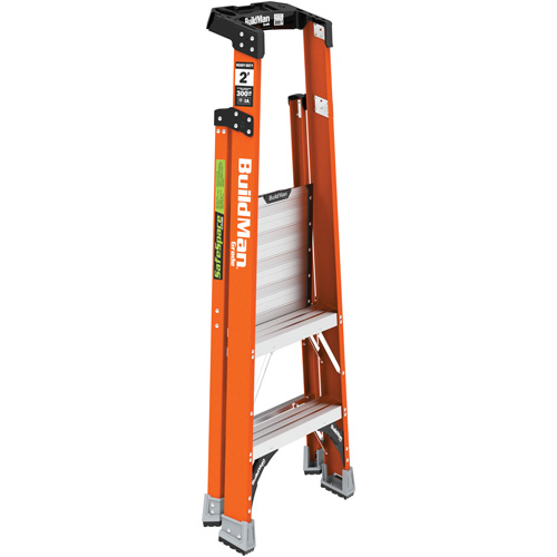 Safespace Platform Step Ladder, 2', 300 lbs. Cap. Industrial Sales