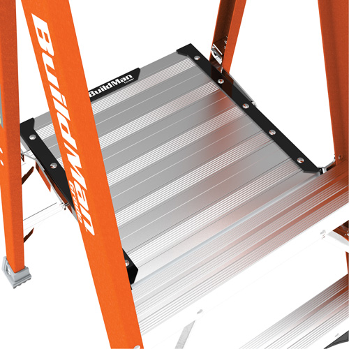 Safespace Platform Step Ladder, 12', 300 lbs. Cap. Industrial Sales