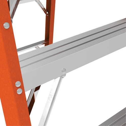 Safespace Platform Step Ladder, 12', 300 lbs. Cap. Industrial Sales