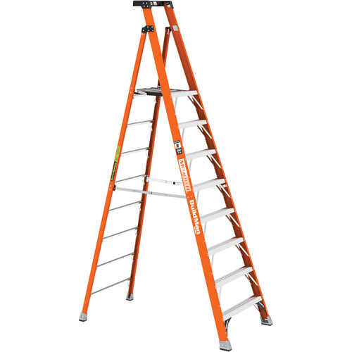 Escabeau avec plateforme Safespace, 8', Cap. De 300 lb Industrial Sales