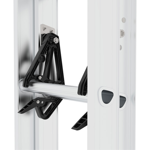 Jobsite Series Extension Ladder, 200 lbs. Cap., 16' H, Grade 3 Industrial Sales