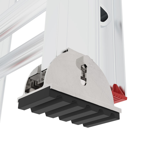Jobsite Series Extension Ladder, 200 lbs. Cap., 20' H, Grade 3 Industrial Sales