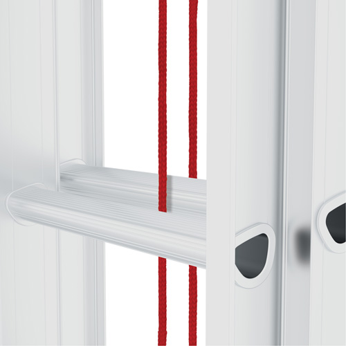 Jobsite Series Extension Ladder, 200 lbs. Cap., 20' H, Grade 3 Industrial Sales