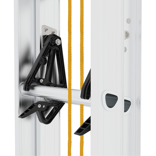 Jobsite Series Extension Ladder, 225 lbs. Cap., 28' H, Grade 2 Industrial Sales