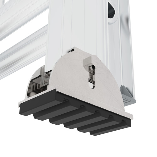 Jobsite Series Extension Ladder, 225 lbs. Cap., 28' H, Grade 2 Industrial Sales