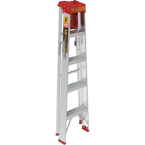 Step Ladder with Paint Tray, 5', Aluminum, 200 lbs. Capacity, Type 3 Industrial Sales